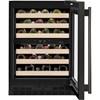 46-Bottle Undercounter Wine Cellar with Full-Extension Wood-Front Racks (KUWR524SBE) image 3