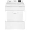 7.0 cu. ft. Electric Dryer with AutoSensing and Wrinkle Shield™ option (WED4307SW) image 1