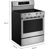 30-inch Freestanding Electric Range with Wi-Fi (YKFES530SPS) image 5