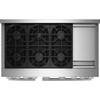 48-inch Freestanding Gas Range with 6 Burners and Griddle (KFGD948SSS) image 4