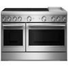 48-inch Freestanding Induction Range with 6 Elements and Griddle (KFID948SSS) image 1