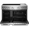 48-inch Freestanding Induction Range with 6 Elements and Griddle (KFID948SSS) image 3
