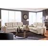Santorine Stationary Leather Match Loveseat (2170835) image 8