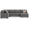 Seyler Lane Fabric 3 pc Sectional (4840548/4840534/4840517) image 2