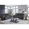 Brysonview Reclining Leather Look Loveseat with Console () image 11