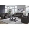 Brysonview Reclining Leather Look Loveseat with Console () image 15
