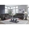 Brysonview Reclining Leather Look Loveseat with Console () image 9