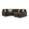 Midnight-Madness Fabric 4 pc Sectional (9810417/9810446/9810464/9810477) image 1
