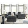 Midnight-Madness Fabric Ottoman (9810508) image 7