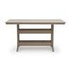 Seacliff Beach PCP228-642 Rectangular Counter Table with Umbrella Option image 2