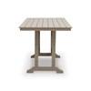 Seacliff Beach PCP228-642 Rectangular Counter Table with Umbrella Option image 3