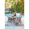 Half Moon Beach PCP418-625 Rectangular Dining Table with Umbrella Option image 6