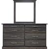 Vassu 8-Drawer Dresser with Mirror (Vassu Dresser and Mirror) image 1