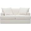 Causeuse fixe en tissu (77176-03-BASILICA-CLAMBAKE) image 1