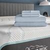TEMPUR breeze cooling Sheet Set Sleepy Blue (Twin XL) image 1