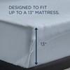 TEMPUR breeze cooling Sheet Set Sleepy Blue (Twin) image 4