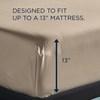 TEMPUR Classic Cotton Sheet Set Sandstone (Split King) image 3