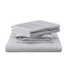 TEMPUR Luxe Egyptian Cotton Pillowcase Set  Silver Mist (Queen) image 2
