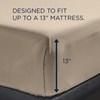 Tempur-Pedic ProPerformance Sheet Set- Sandstone (Full) image 3