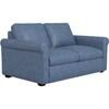 Madison Stationary Leather Loveseat (77656-03-JAXON-TWILIGHT) image 1