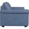 Madison Stationary Leather Loveseat (77656-03-JAXON-TWILIGHT) image 3