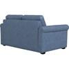 Madison Stationary Leather Loveseat (77656-03-JAXON-TWILIGHT) image 4