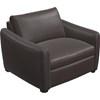Charli Stationary Leather Chair (77743-02-REIN-BRUIN) image 1