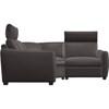 Mobilier modulaire 3-pièces Charli motorisé en cuir (77743-E3/77743-90/77743-E4-REIN-BRUIN) image 2