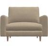 Lexi Stationary Fabric Chair (77694-02-CATRIN-GRECIAN-LINEN) image 2