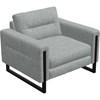 Brookes Stationary Fabric Chair (77696-02-BASILICA-CLAMBAKE) image 1