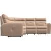 Mobilier modulaire 5-pièces Acacia motorisé en cuir (41080-67/41080-10/41080-09/41080-10/41080-66-CLASSIC-BUFF) image 2