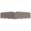 Lotus Power Reclining Leather 5 pc Sectional (44012-5W/44012-1W/44012-1L/44012-S2/44012-4W-EVOQUE-STONE) image 4