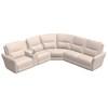 Mobilier modulaire 6-pièces Chelsea motorisé en tissu (40105-L2/40105-K2/40105-10/40105-9X/40105-10/40105-L1-PADOVA-NATURE) image 1