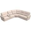 Chelsea Power Reclining Fabric 6 pc Sectional (40105-L2/40105-K2/40105-L3/40105-9X/40105-10/40105-L1-PADOVA-NATURE) image 1