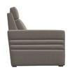 Reece Stationary Leather Loveseat (40109-03-EVOQUE-STONE) image 3