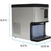 Machine à glace nugget numérique avec distributeur (NIMDTS3326S-IS) image 5