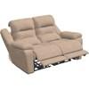 Causeuse inclinable motorisée Leighton en tissu (41063-L7-TORREY-CASHMERE) image 2