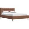 Ridge Full Upholstered Platform Bed (77131-F1/79006-FR/79005-FW-CLASSIC SAHARA) image 1