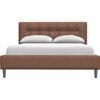 Ridge Full Upholstered Platform Bed (77131-F1/79006-FR/79005-FW-CLASSIC SAHARA) image 3