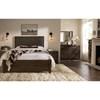 Lodge & Loft Queen Upholstered Panel Bed with Storage (840-551Y/840-050B/840-502/TT-555T) image 4