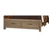Lodge & Loft King Panel Bed with Storage (842-667/842-066B/842-502/TT-666T) image 6