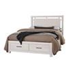 Lodge & Loft King Panel Bed with Storage (844-667/844-066B/844-502/TT-666T) image 1