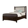 Bonanza King Upholstered Panel Bed with Storage (BB28-661/BB28-064/BB28-066B/BB28-502/TT-666T) image 1
