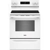 30-inch Electric Range with Air Cooking Technology and Steam Clean (WFES4530SW) image 1