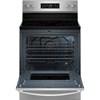 30-inch Electric Range with Air Cooking Technology and Steam Clean (WFES4530SS) image 2
