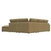 Dawson Max Leather 3 pc Sectional (77810-92/77810-11/77810-19-FROLIC-OLIVE) image 3