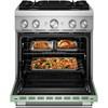 30-inch Freestanding Commercial-Style Dual-Fuel Range (KFDS930SDC) image 2