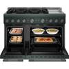 48-inch Freestanding Gas Range with 6 Burners and Griddle (KFGD948SJP) image 2
