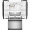 36-inch, 21.9 cu. ft. Counter-Depth French 3-Door Refrigerator with Ice Maker (KRFC136TPS) image 3