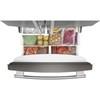33-inch, 22 cu. ft. Freestanding French 3-Door Refrigerator with Ice Maker (KRFF333SPS) image 4